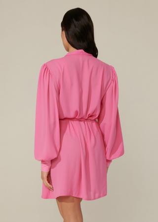 Kimono corto con polsino Rosa barbie