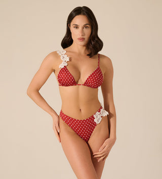 Bikini Luisa Pois Bordeaux