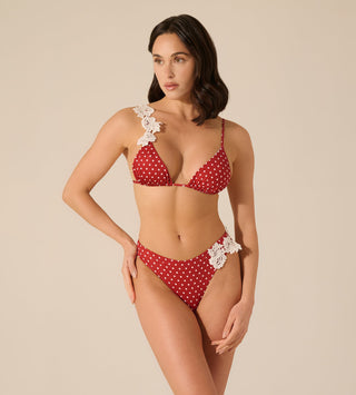 Bikini Luisa Pois Bordeaux