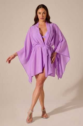 Kimono Butterfly Lilla