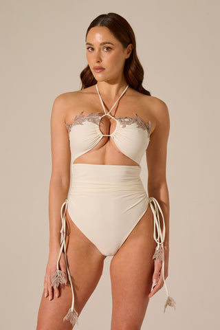 Bikini underwired Monica Floral with double slip