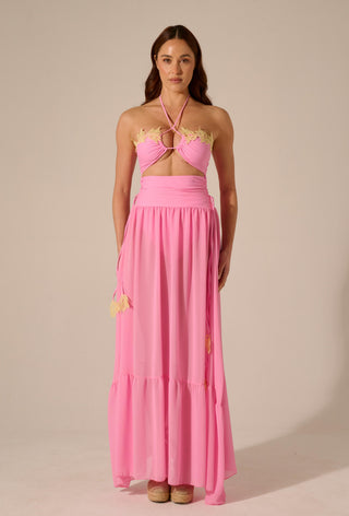 Gonna con Balza Rosa