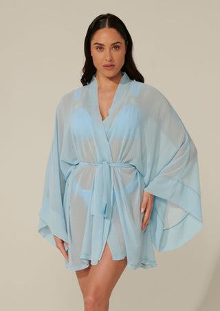 Kimono Giappo Celeste