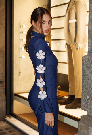 Abito Beatrice Blu notte