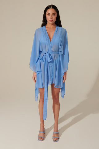 BUTTERFLY KIMONO SKY LIGHT BLUE