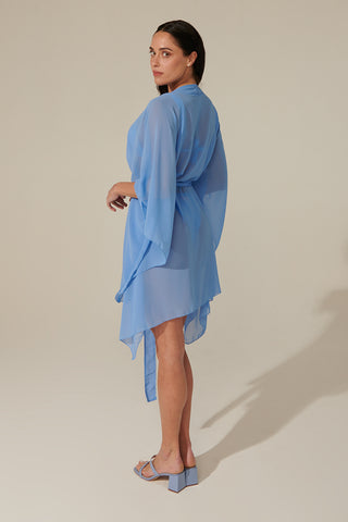 BUTTERFLY KIMONO SKY LIGHT BLUE